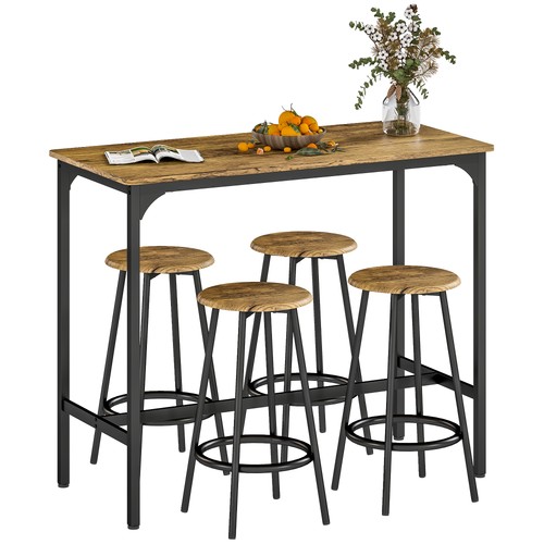 Piece bar table set - set, 4