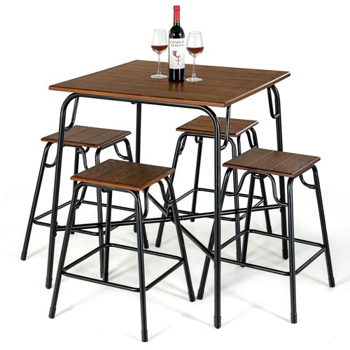 Costway 5pcs bar table - 5pcs,