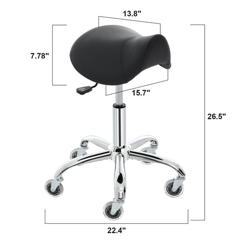 Saddle stool with versatile - with,