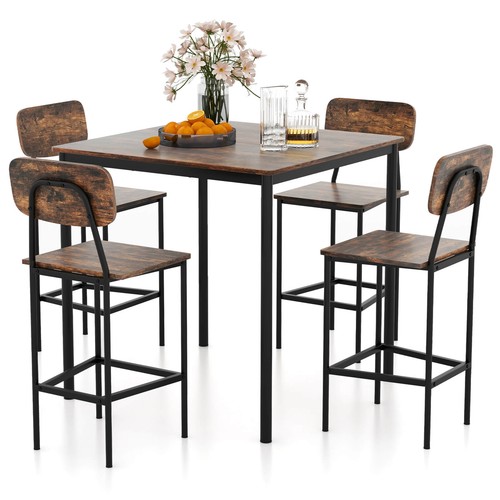 Piece industrial dining - industrial,