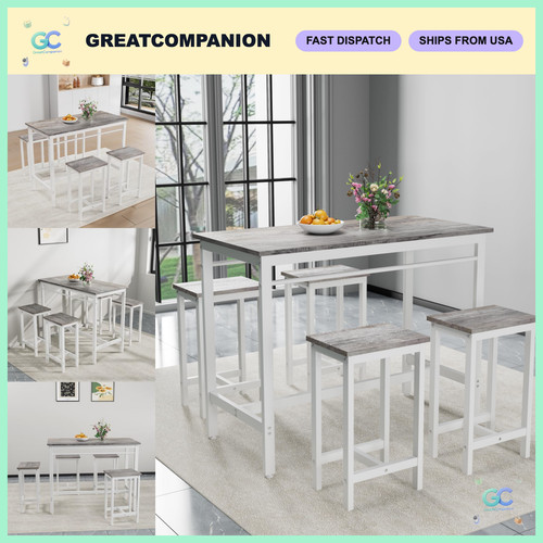 Piece modern metal counter - 5-piece,