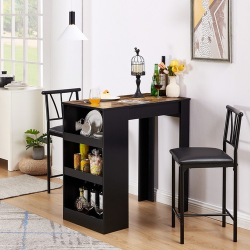 Dining table set bar stools - dining, 2
